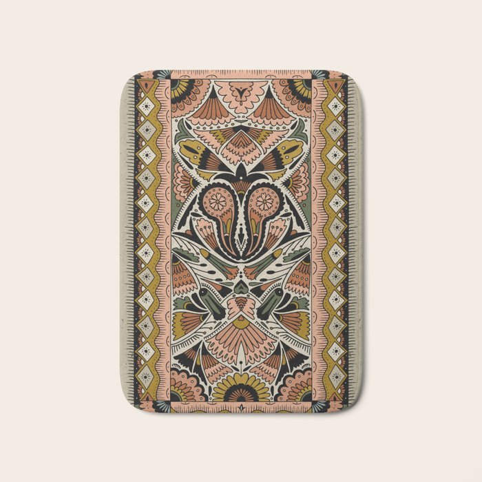 Botanical Print III Bath Mat Gallery Image 1