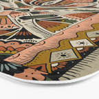 Botanical Print III Bath Mat Gallery Image 3