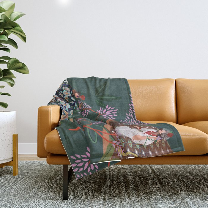 Gossip Girls Throw Blanket Gallery Image 1