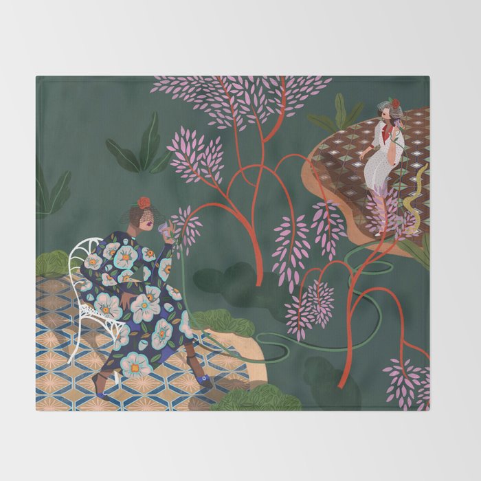 Gossip Girls Throw Blanket Gallery Image 2