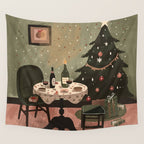 Festive Evenings Wall Tapestry Gallery Image 4
