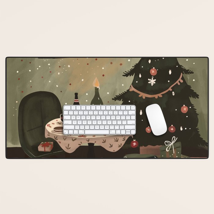 Festive Evenings Desk Mat Gallery Image 1
