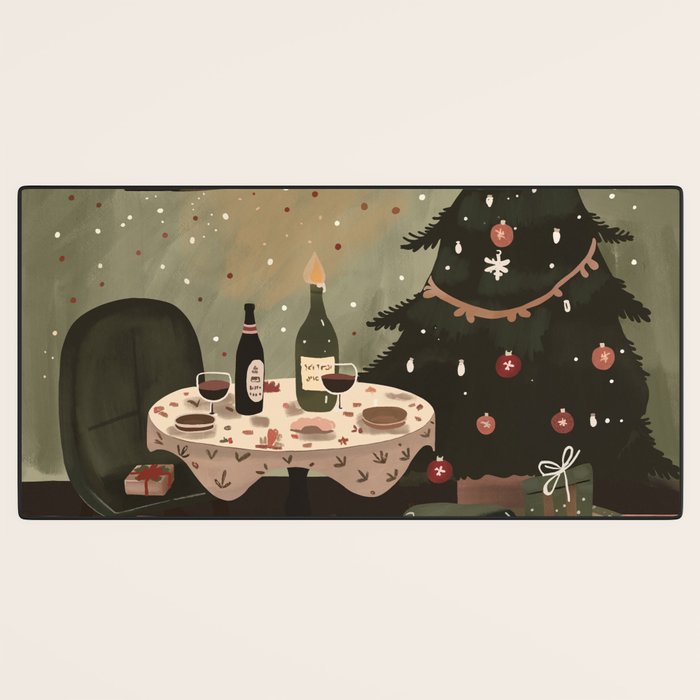 Festive Evenings Desk Mat Gallery Image 3