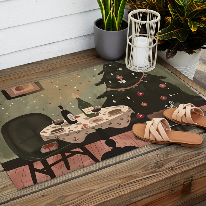 Festive Evenings Outdoor Rug Gallery Image 2