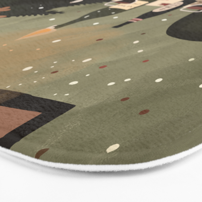 Festive Evenings Bath Mat Gallery Image 3