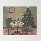 Festive Evenings Throw Blanket Gallery Image 2
