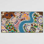 Authentic Aboriginal Art -  Desk Mat Gallery Image 3