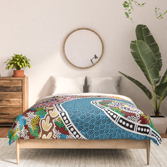 Authentic Aboriginal Art -  Comforter Gallery Image 3