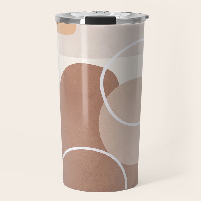 Abstract Shapes No 26 Travel Mug Gallery Image 1