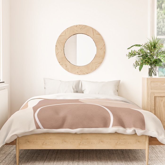 Abstract Shapes No 26 Duvet Cover Gallery Image 3