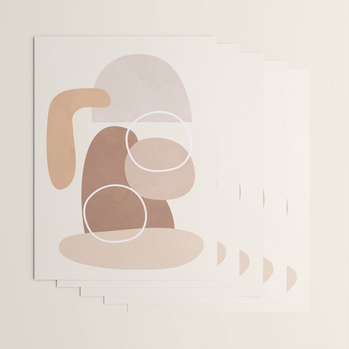 Abstract Shapes No 26 Wrapping Paper Gallery Image 3