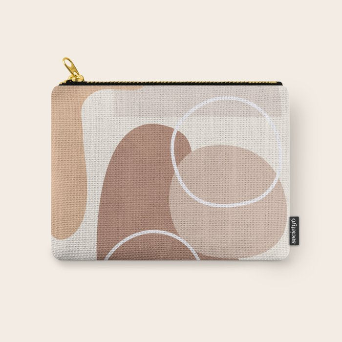 Abstract Shapes No 26 Carry All Pouch Gallery Image 1