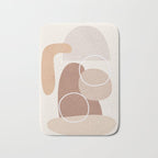 Abstract Shapes No 26 Bath Mat Gallery Image 1