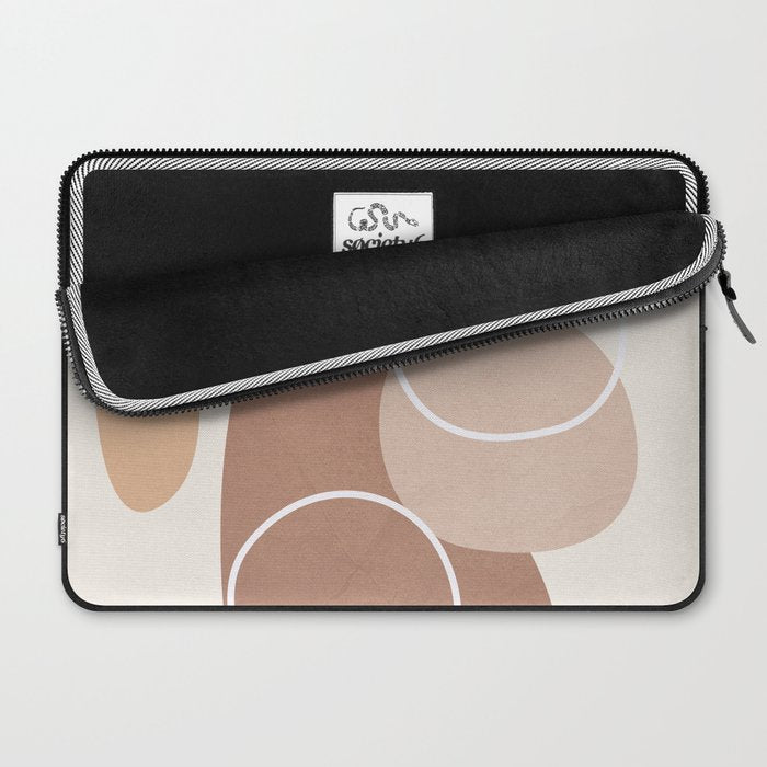Abstract Shapes No 26 Laptop Sleeve Gallery Image 2