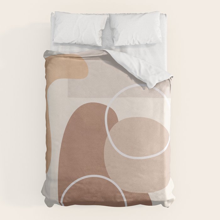 Abstract Shapes No 26 Duvet Cover Gallery Image 1
