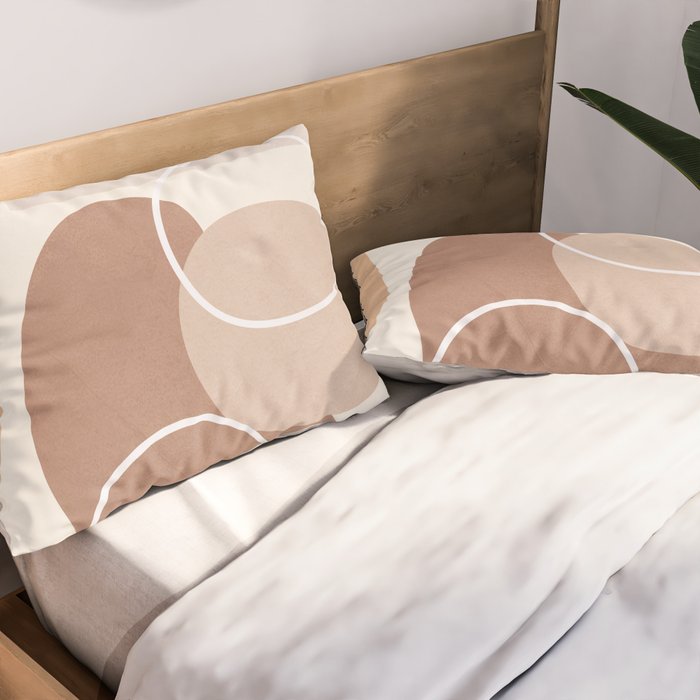 Abstract Shapes No 26 Pillow Sham Gallery Image 2