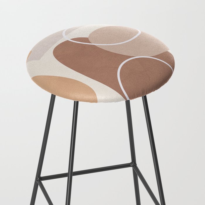 Abstract Shapes No 26 Stool Gallery Image 2