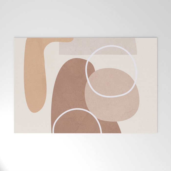 Abstract Shapes No 26 Welcome Mat Gallery Image 1