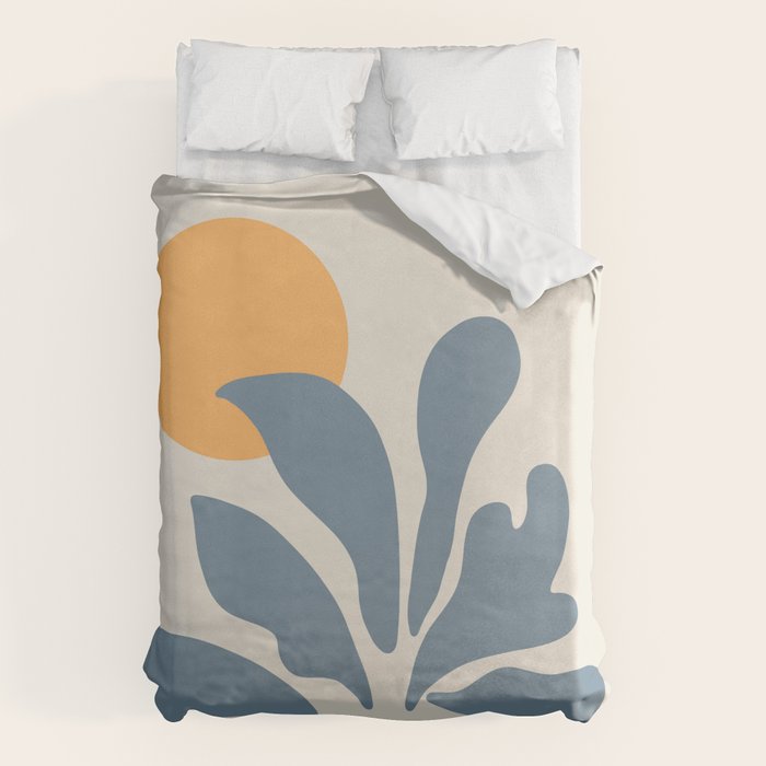 Exhibition poster Henri Matisse 1953. Duvet Cover Gallery Image 6