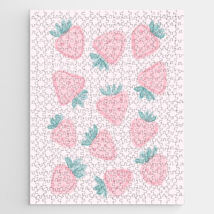 Sweet Strawberries Jigsaw Puzzle Gallery Image 1