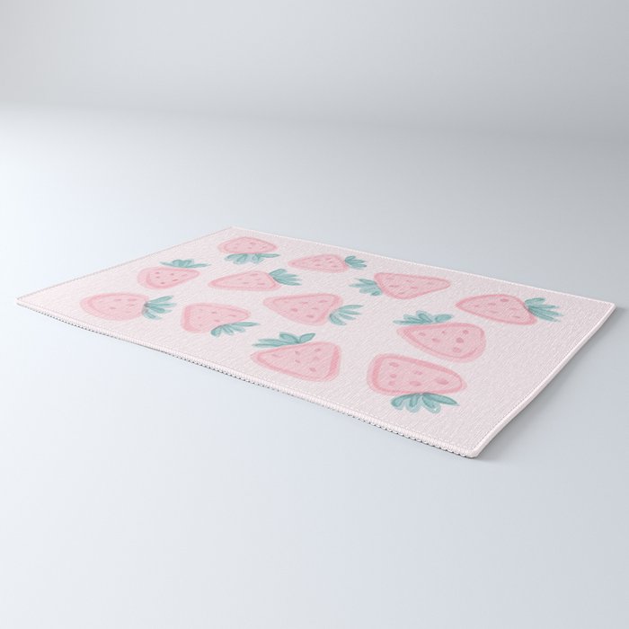 Sweet Strawberries Rug Gallery Image 3