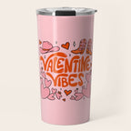 Valentine Vibes Travel Mug Gallery Image 1