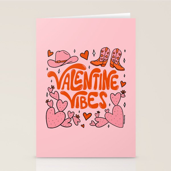 Valentine Vibes Stationery Card Gallery Image 2