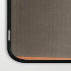 Orange Gray Red Minimalist Abstract Art Laptop Sleeve Gallery Image 3