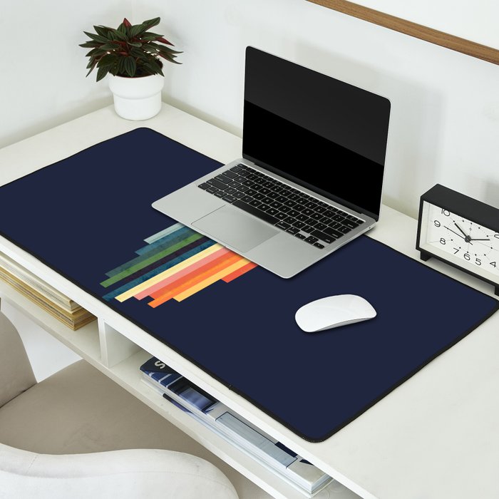 Polar bear on ice cream Desk Mat Gallery Image 2