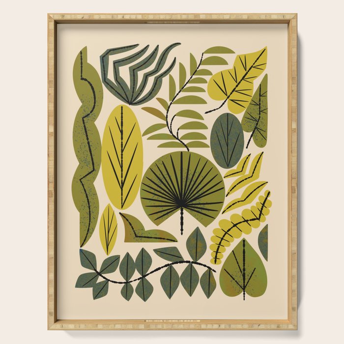 Leaf Collection Serving Tray Gallery Image 1