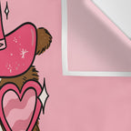 Pink Pony Pup Wall Tapestry Gallery Image 3