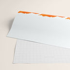 Three Orange Poppy Flowers White Background  Wrapping Paper Gallery Image 2