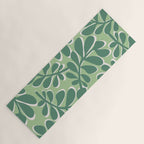 Playful Spring Forest - Green Yoga Mat Gallery Image 1