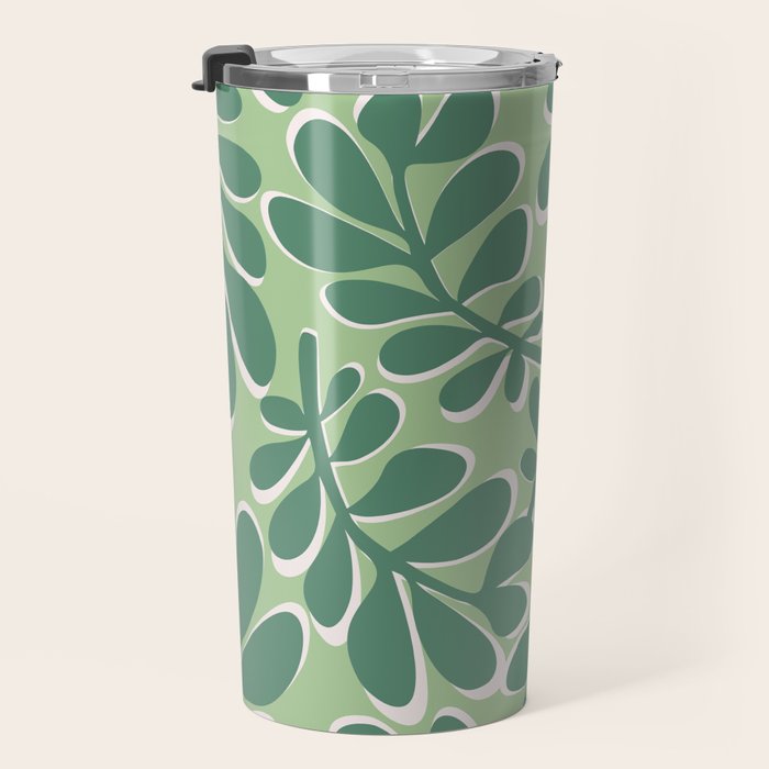 Playful Spring Forest - Green Travel Mug Gallery Image 3