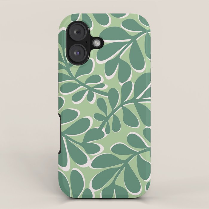 Playful Spring Forest - Green iPhone Case Gallery Image 1