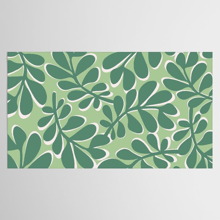 Playful Spring Forest - Green Tablecloth Gallery Image 2