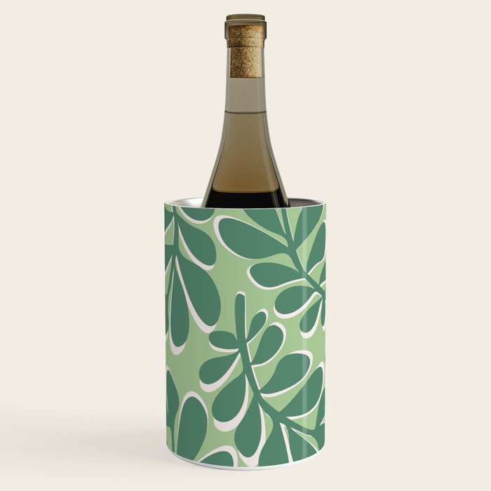 Playful Spring Forest - Green Wine Chiller Gallery Image 2