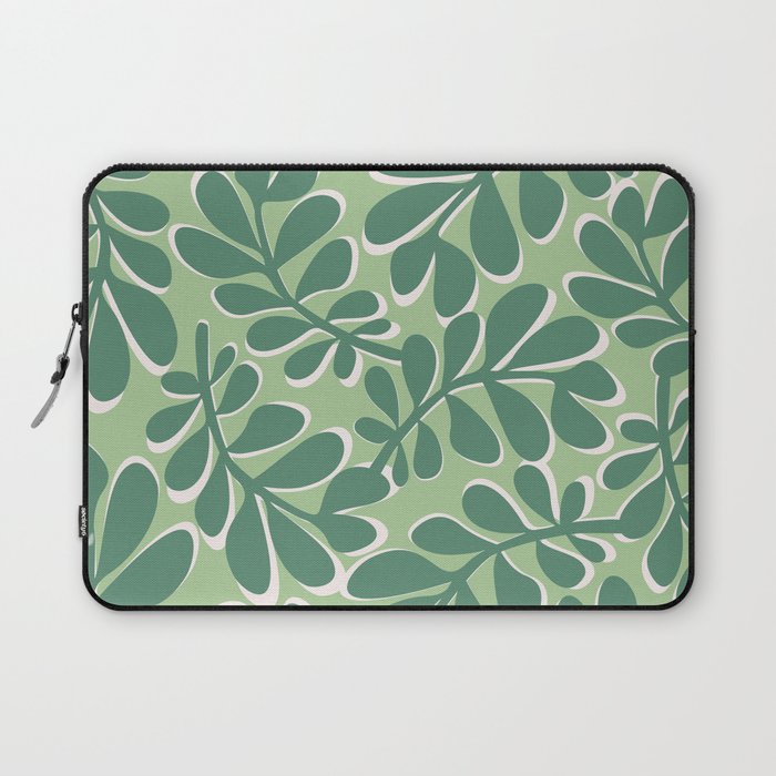 Playful Spring Forest - Green Laptop Sleeve Gallery Image 1