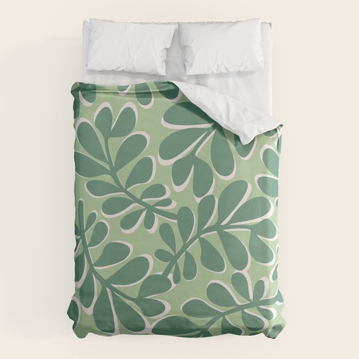 Playful Spring Forest - Green Duvet Cover Gallery Image 6