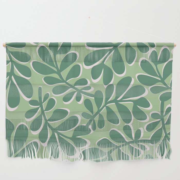 Playful Spring Forest - Green Wall Hanging Gallery Image 1