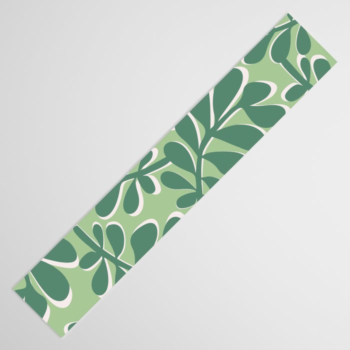 Playful Spring Forest - Green Table Runner Gallery Image 3