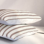 Christmas Stocking Brown And Red Pillow Sham Gallery Image 3