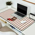 Christmas Stocking Brown And Red Desk Mat Gallery Image 2