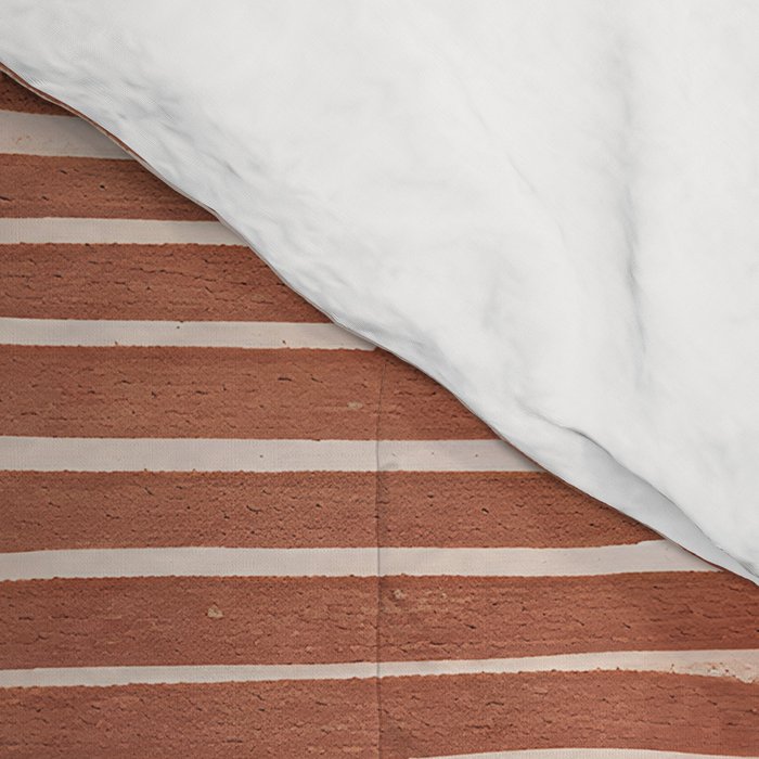Nomad Terracotta Stripes Comforter Gallery Image 4