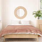 Nomad Terracotta Stripes Duvet Cover Gallery Image 3