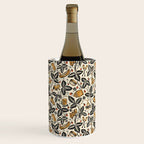 Summer Camping - Black, cream, and gold Wine Chiller Gallery Image 2