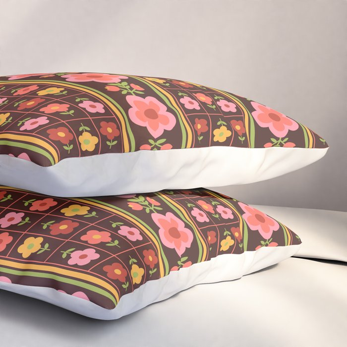 Retro Brownie Pillow Sham Gallery Image 3