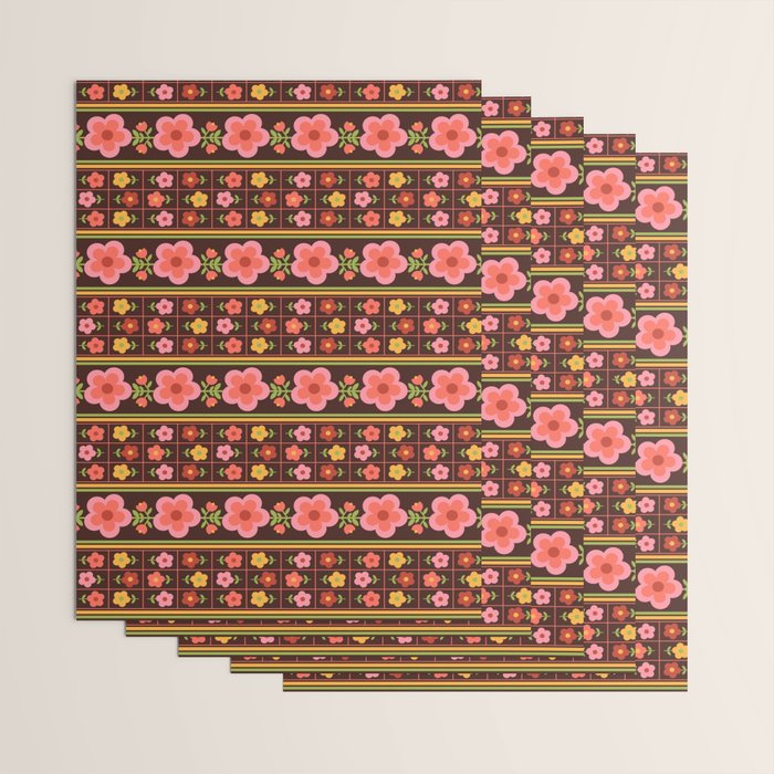 Retro Brownie Wrapping Paper Gallery Image 3
