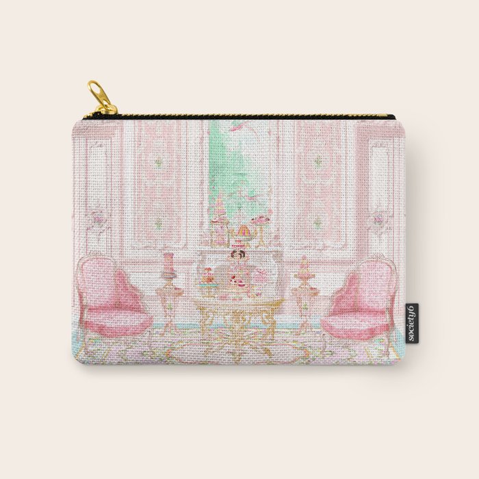 Marie Antoinette Tea in Paris  Carry All Pouch Gallery Image 1