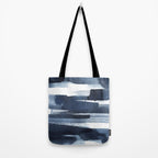 Blue Brush Tote Bag Gallery Image 2
